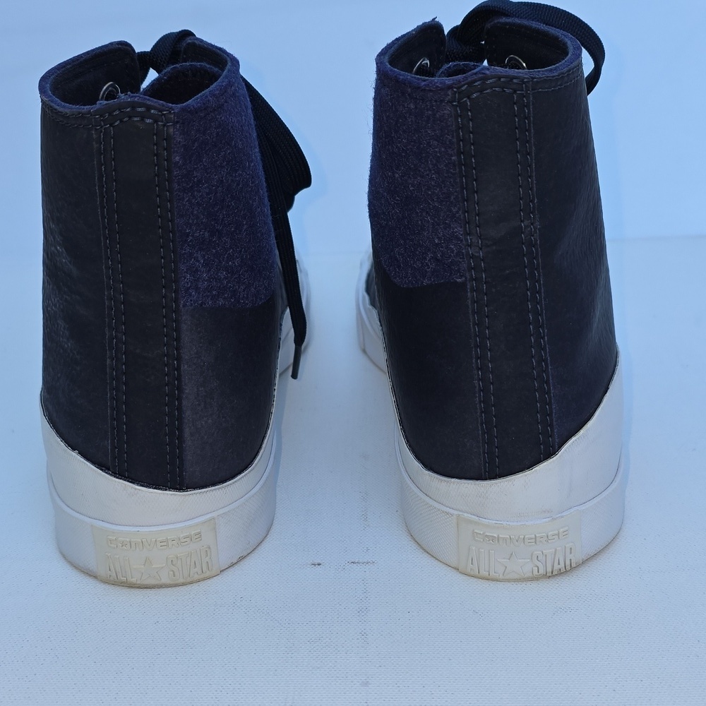 546. Converse All Star Quantum Felt Hi - Navy/White - Men’s 10 - Picture 3 of 9